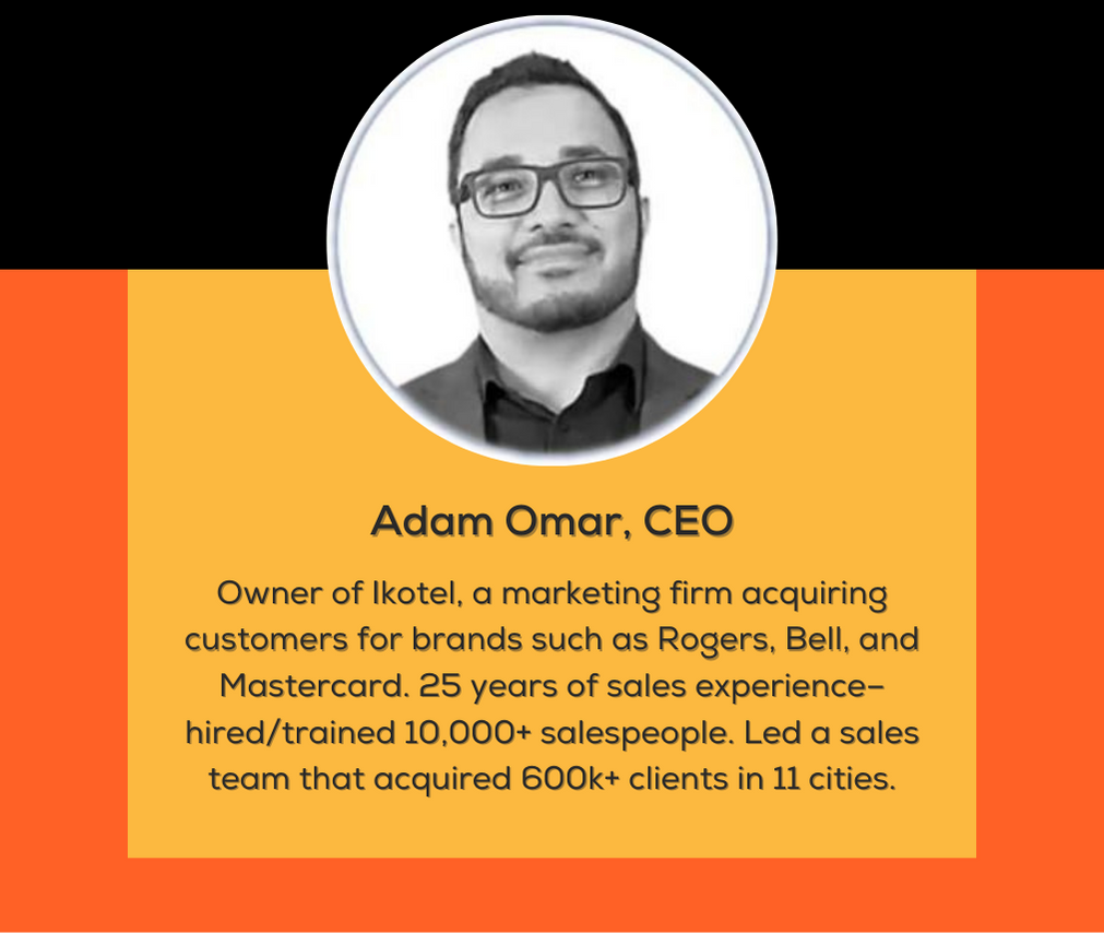 Adam Omar, CEO