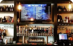 Bars Digital Menu Board