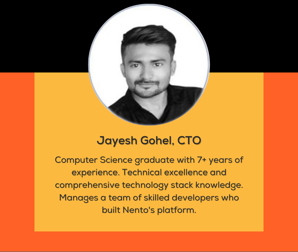 Jayesh Gohel, CTO