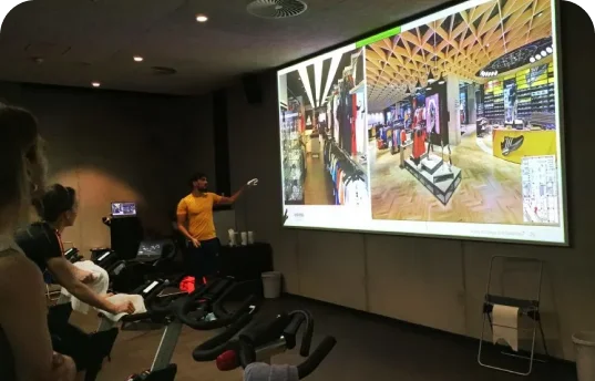 Gym Digital Menu Board