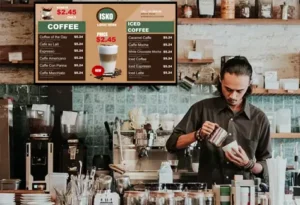 Artful Presentation of Specialty Coffees