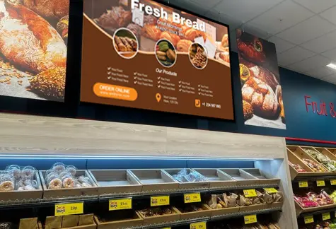 Effortless Showcase of Fresh Pastries