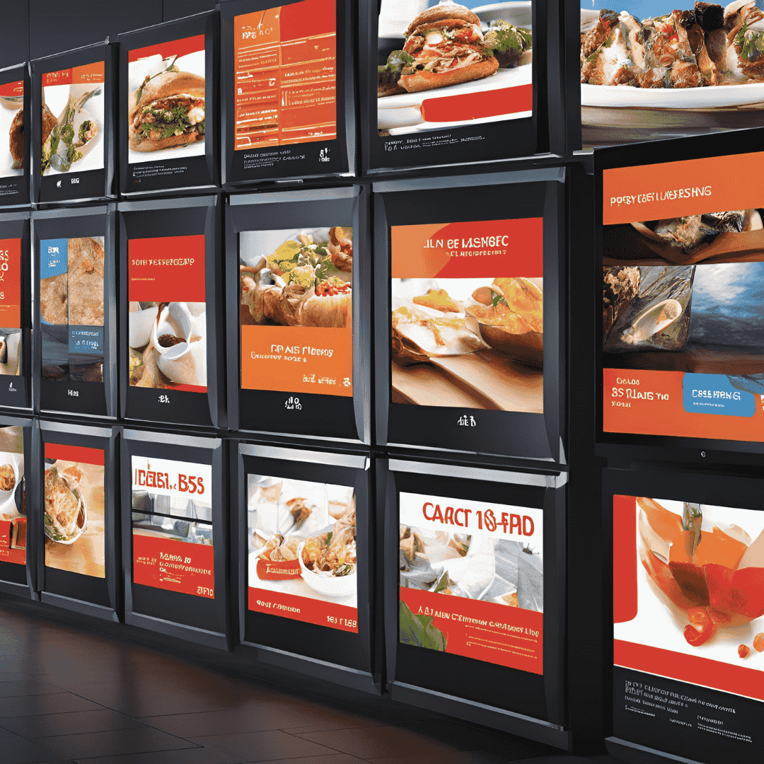 Digital signage Menu Board
