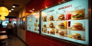 Food Service Digital Signage