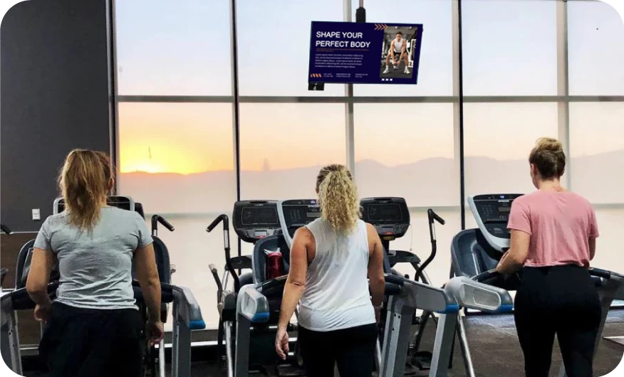Gyms Digital Menu