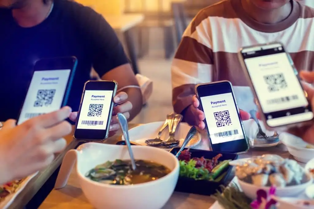 QR codes for menus