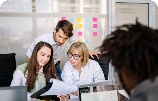 Connect with employees through screens