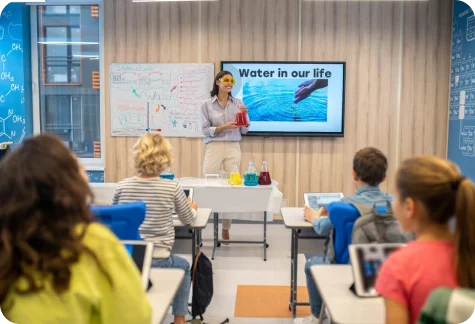 Interactive Learning Displays