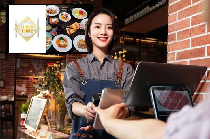 Restaurant Digitally Sharing Product Offers