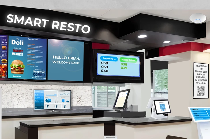 Restaurant Strategic Waiting Time Display Boards