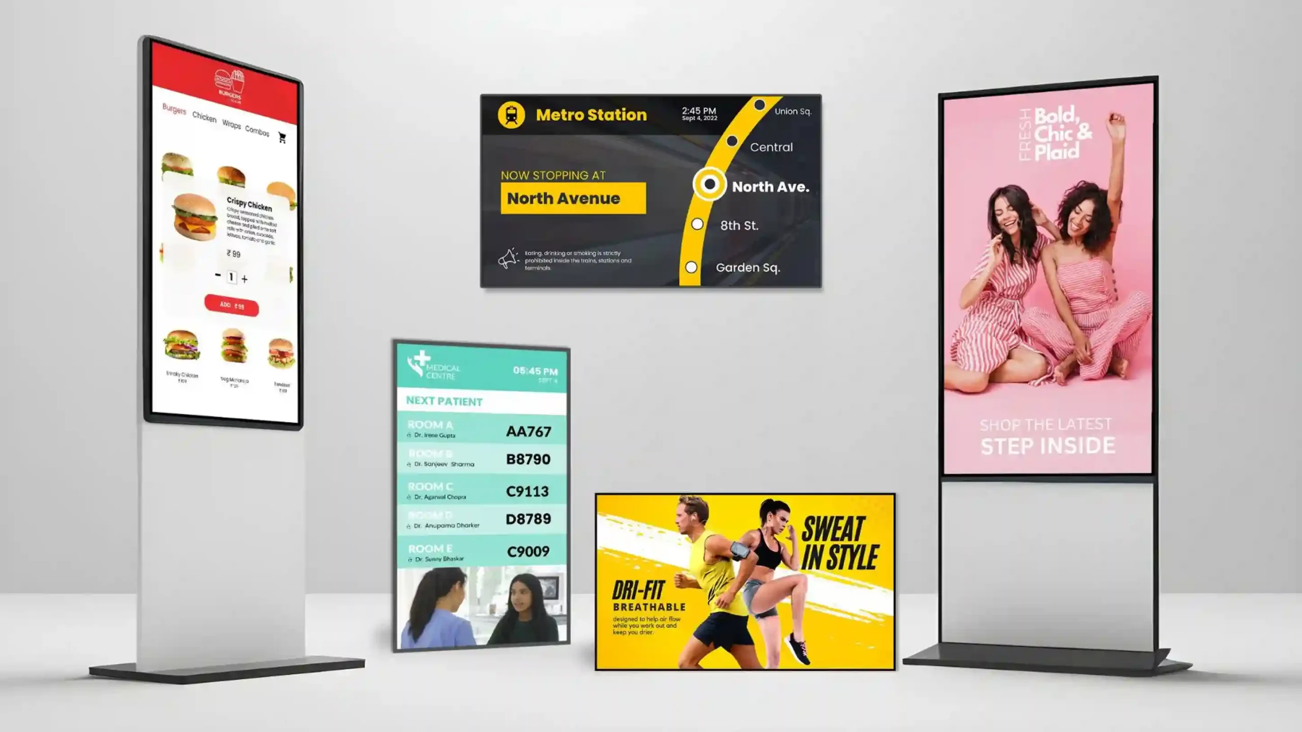 Types of Captivating Digital Signage