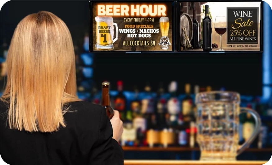 bars Digital Signage