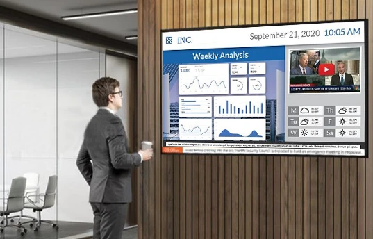 industries---Office Digital Menu Board