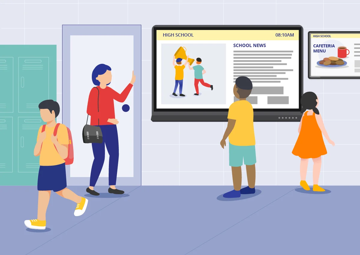 School Digital Signage: Modernizing Campus Communication