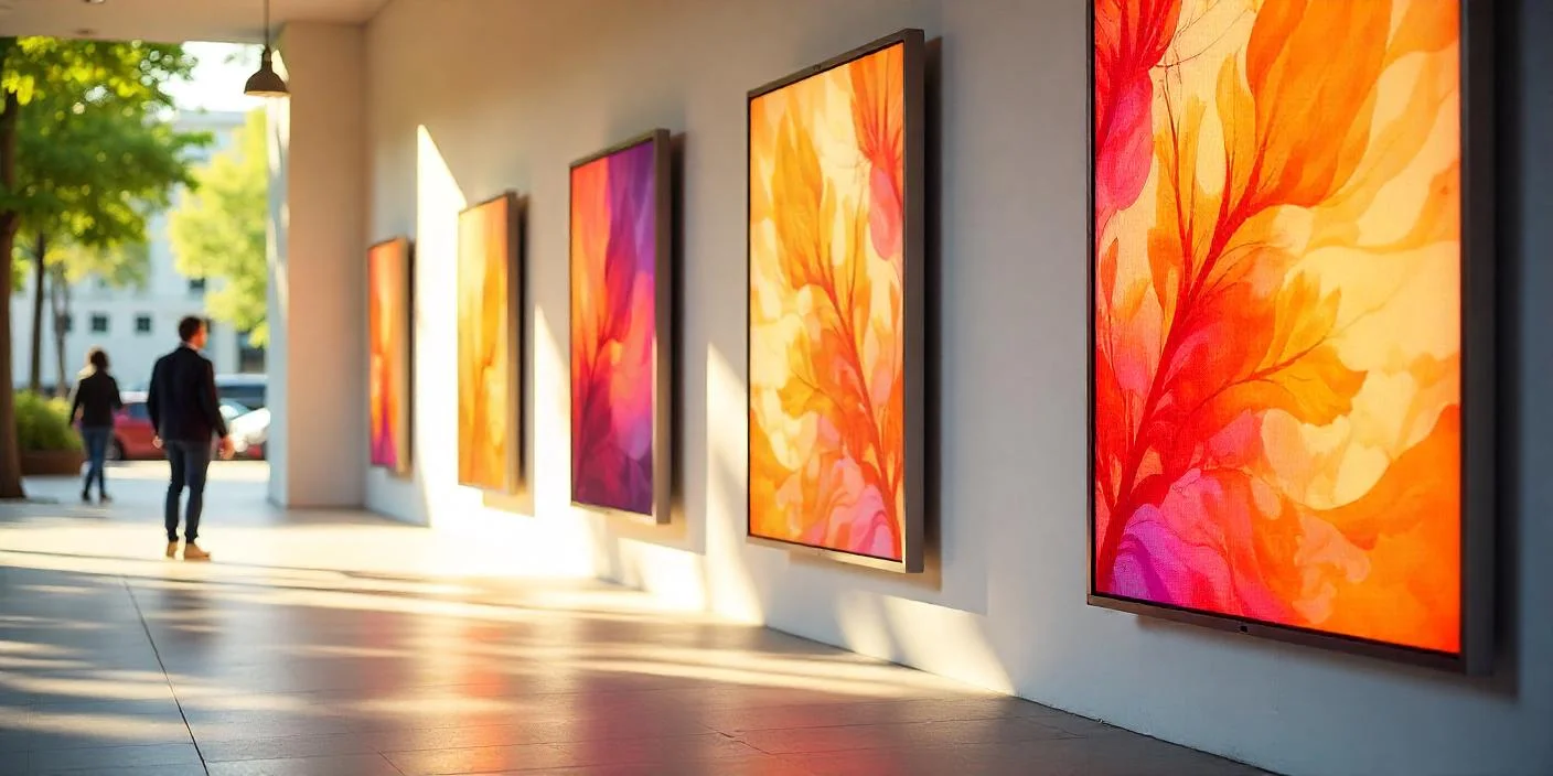 Digital signage software with multiple monitors