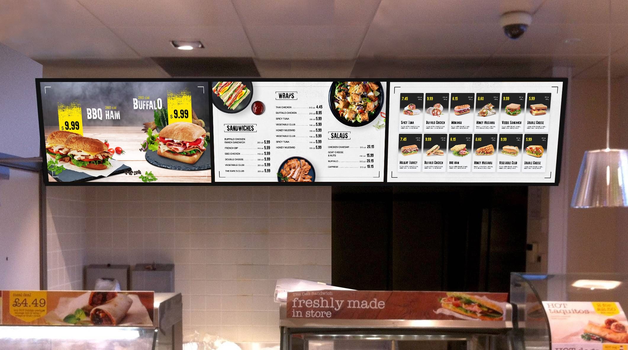 digital signage software for restaurant