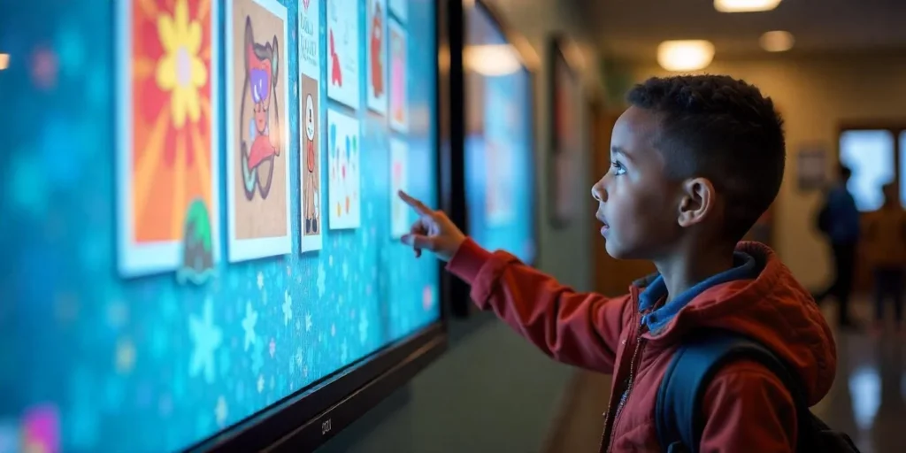 Digital Signage for Elementary Schools