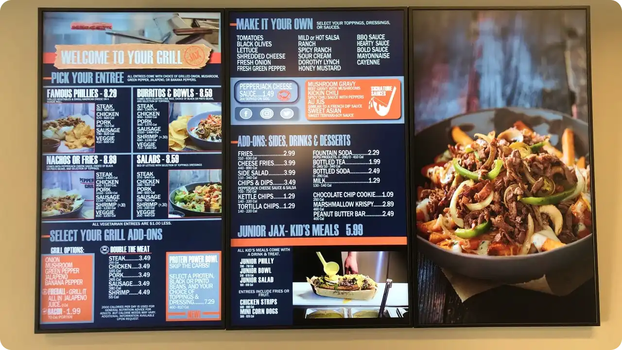 Mexican digital signage power