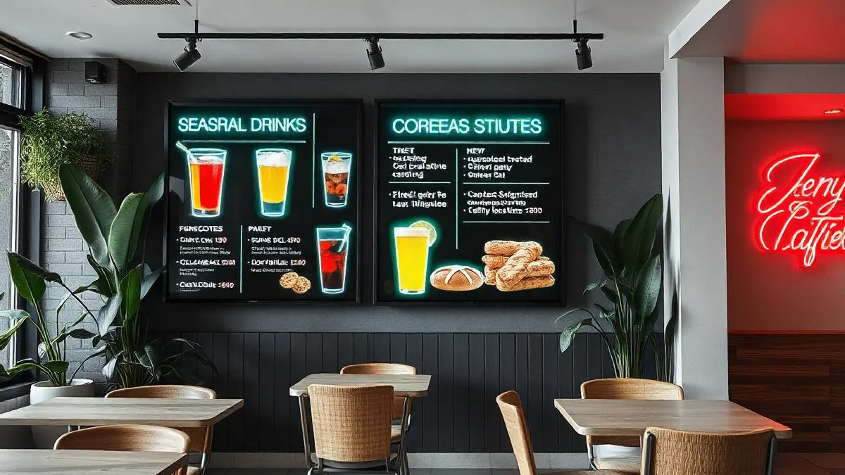 principle of digital signages