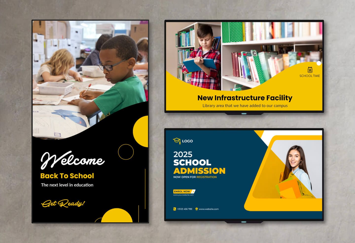 school signage program