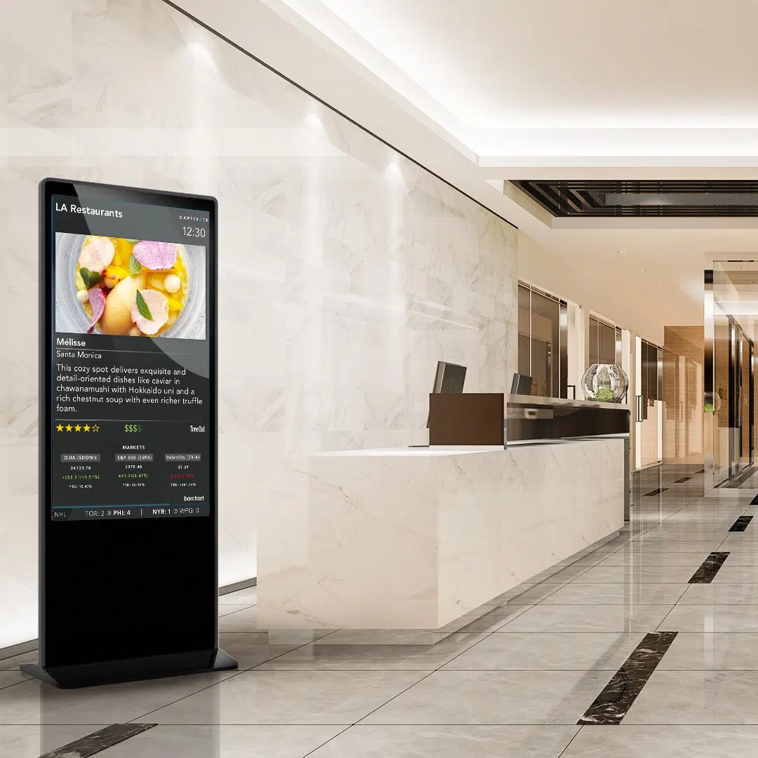 window digital signage software