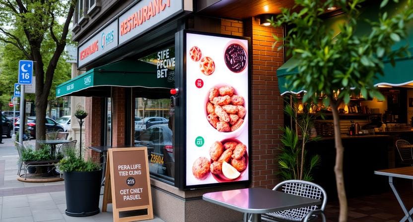Restaurant Exterior Signage: From Static Boards to Smart Digital Displays