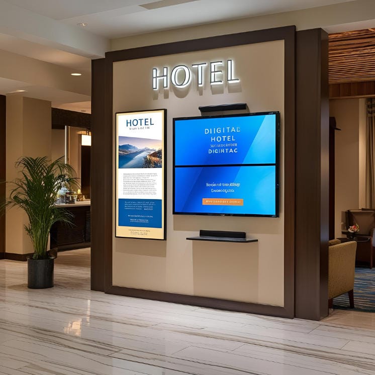 Best Hotel digital signage