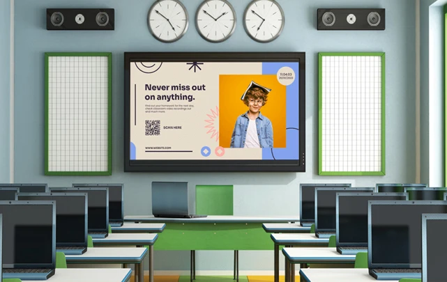 Digital Signage for Schools