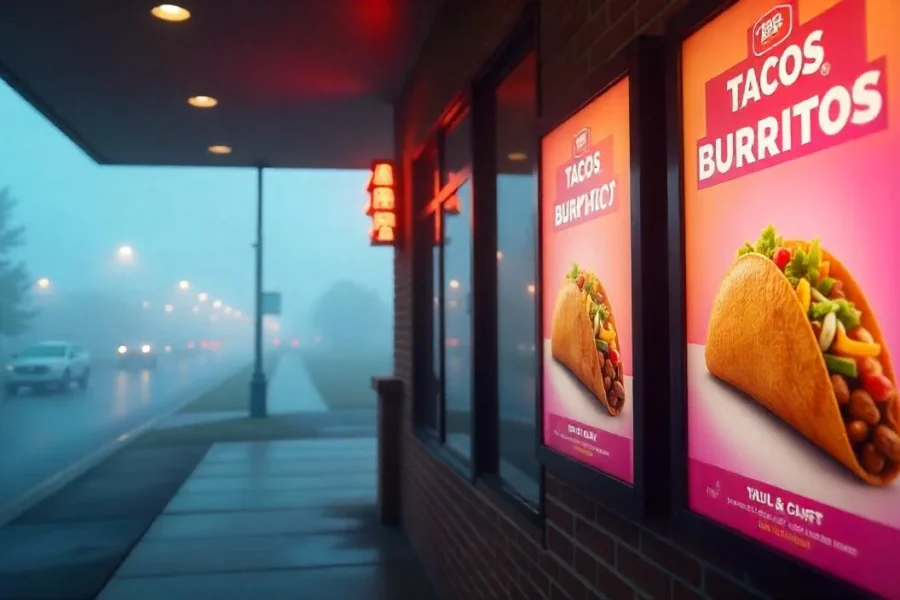 Drive Thru Menu Board