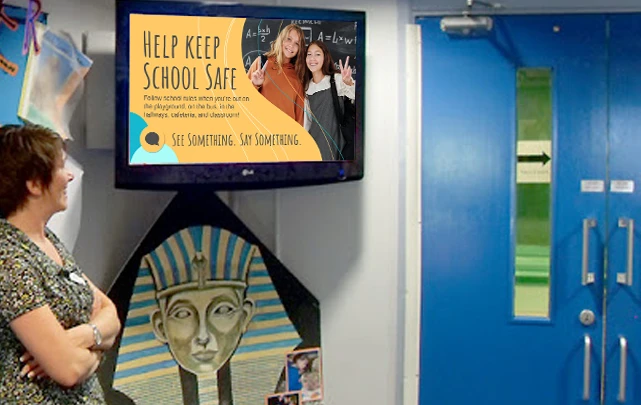 Digital Signage for Schools