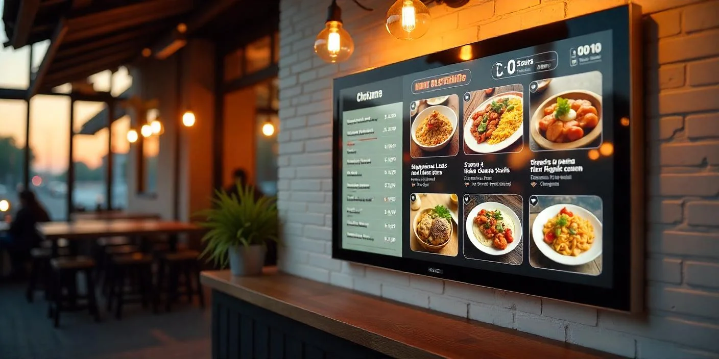 Outdoor Restaurant Menu Signs