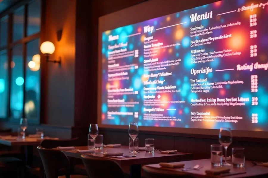 Restaurant Menu Signs