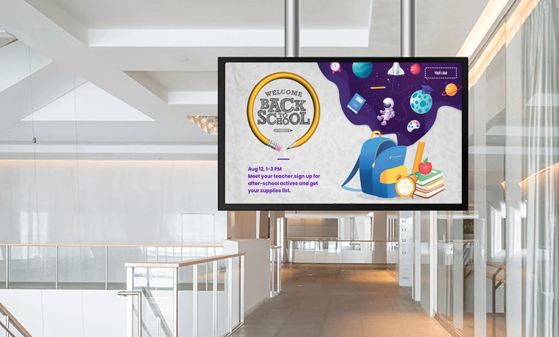 Digital Signage For Schools