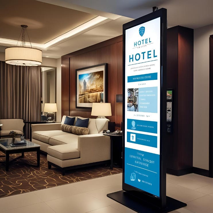 Types of Digital Signage for Hotels