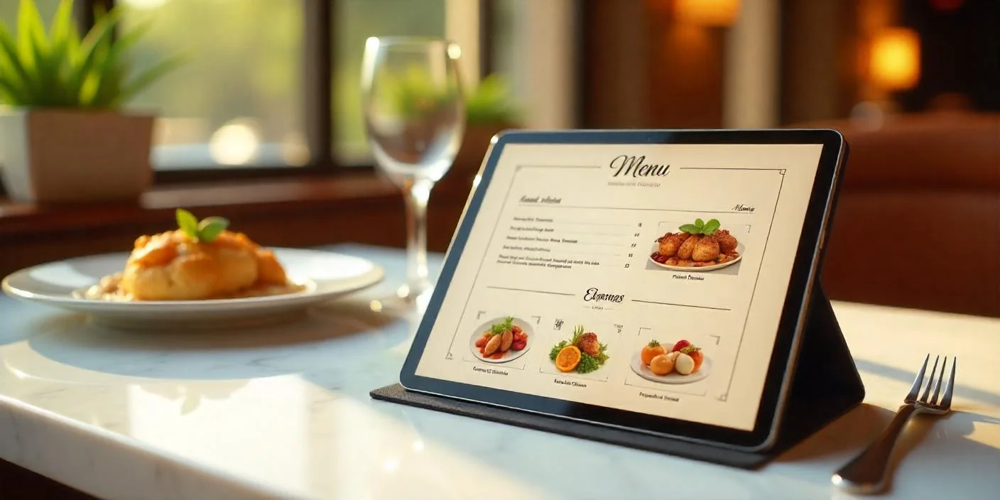 computerized display menu
