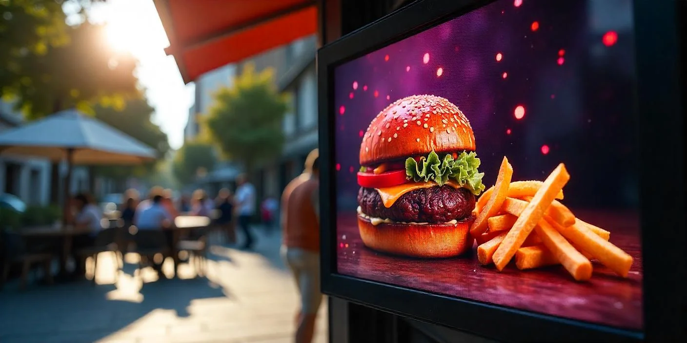high-definition content of digital sign boards