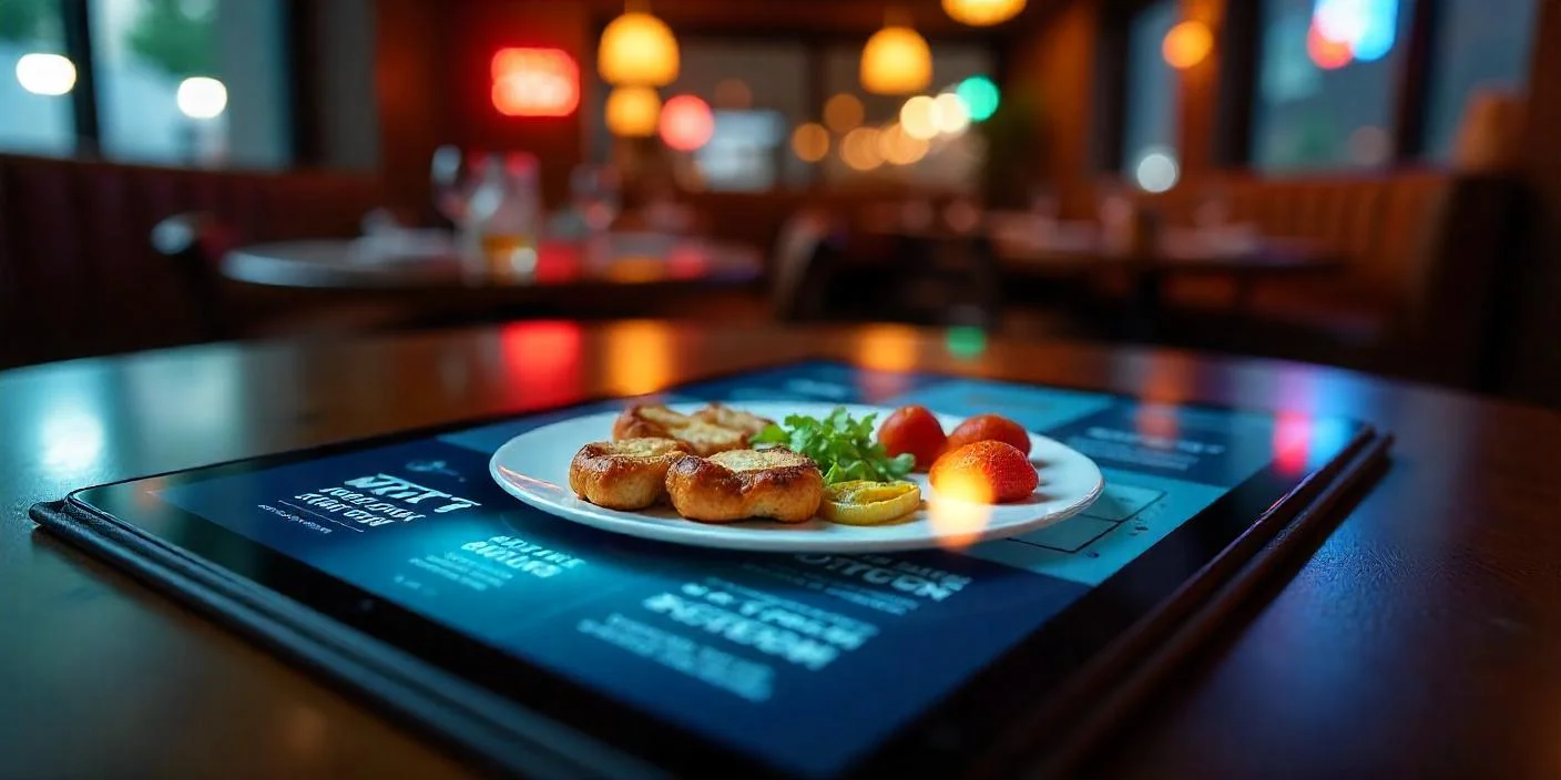 modern digital imagery on a screen