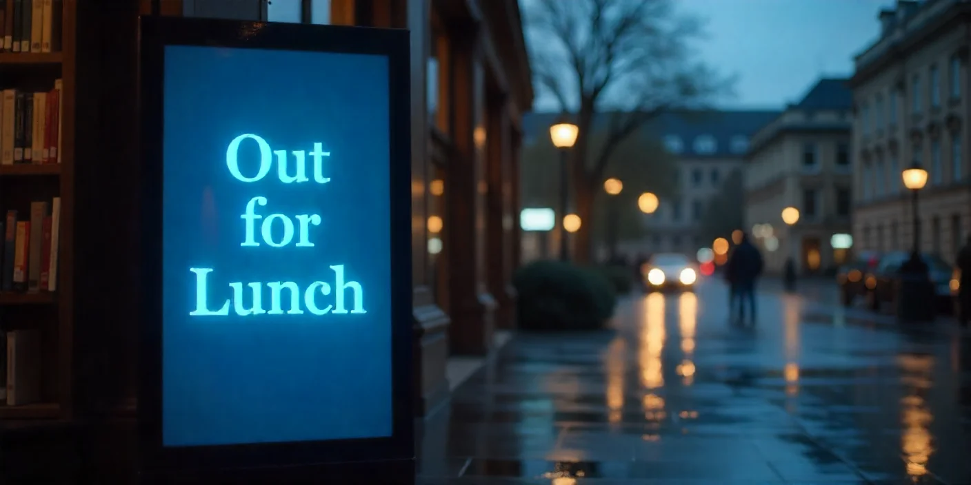 Digital Wins for Lunch time Signage