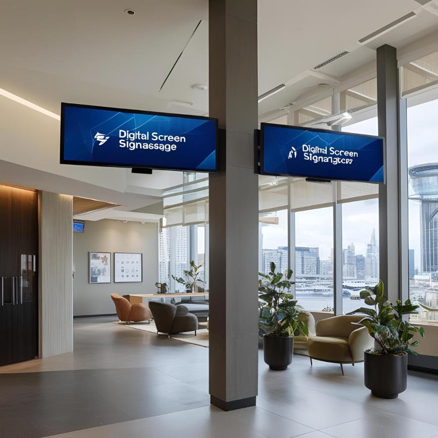 digital screen signage systems