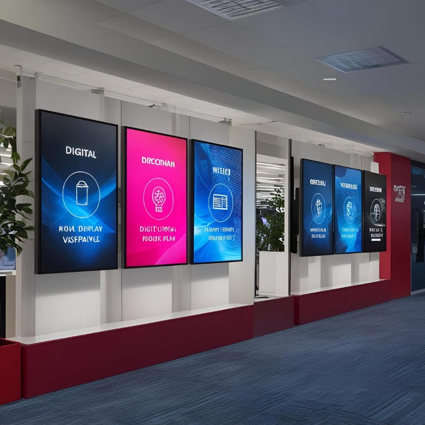 digital display screen