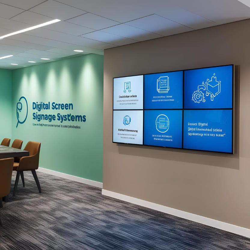 digital screen signage systems
