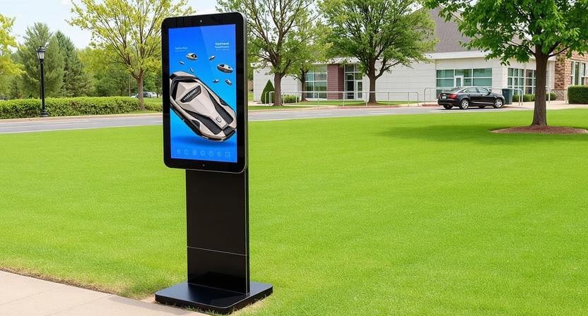 Rise of Freestanding Digital Signage