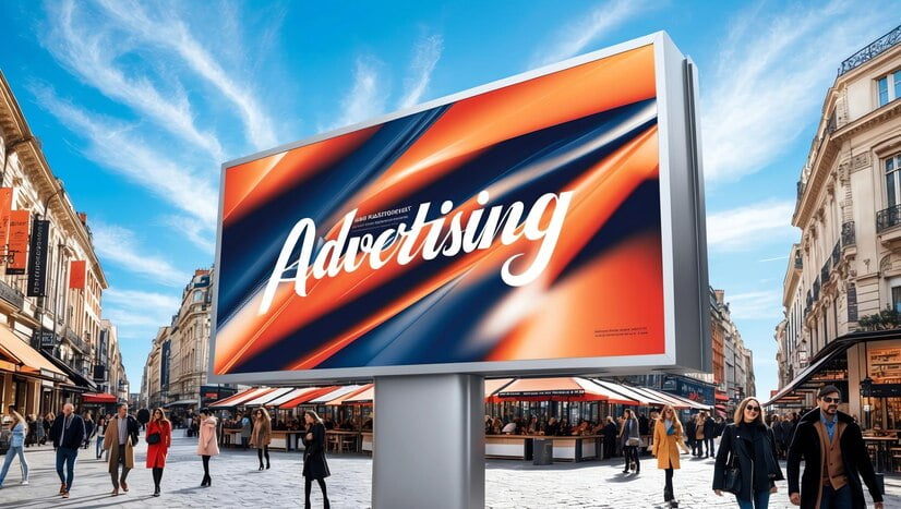 Advertising Screen Display