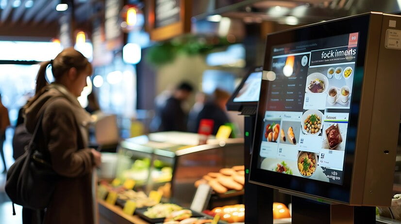 Digital menu ordering