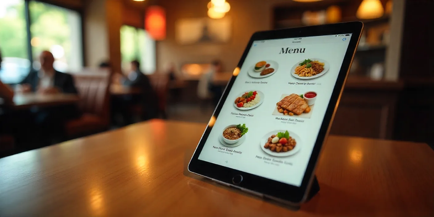 Restaurant Menu Software for Tablets