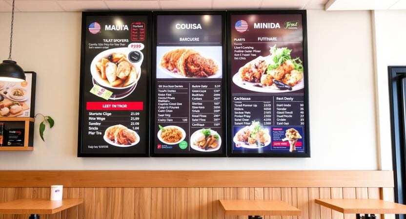 advantages of digital signage in restaurants