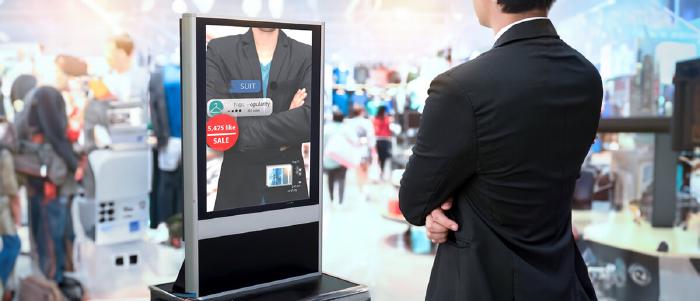 digital signage footprint