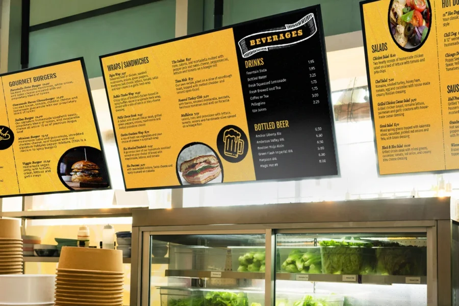 free digital menu board software