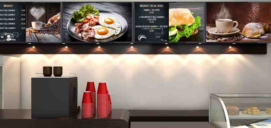 ideas for digital menu board