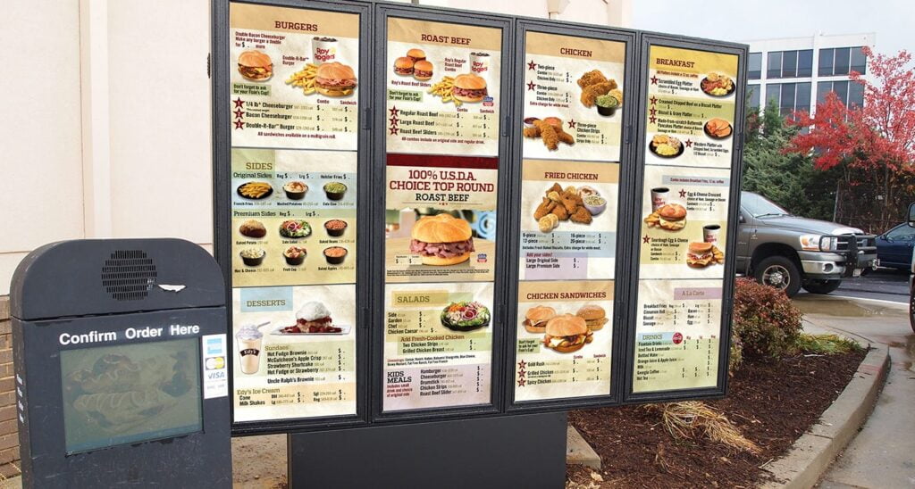 ROI of digital menu board